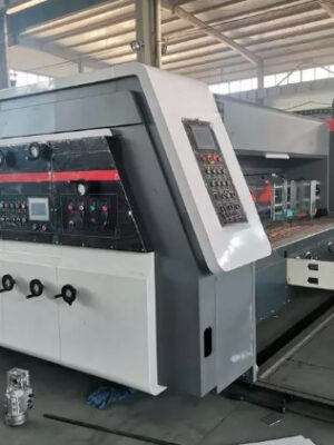 Corrugation Cardboard Packaging Machinery Flexo Printer Slotter Die Cutter Carton Box Machine